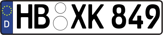 HB-XK849