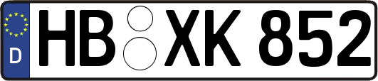 HB-XK852