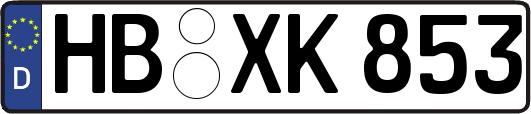 HB-XK853