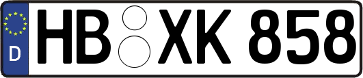 HB-XK858