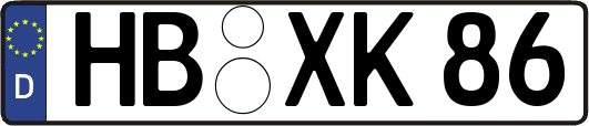 HB-XK86