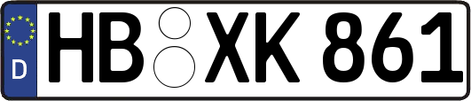 HB-XK861