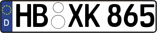 HB-XK865