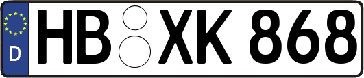 HB-XK868