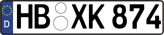 HB-XK874