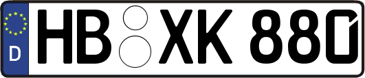 HB-XK880