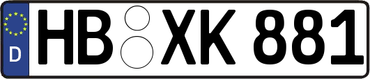 HB-XK881