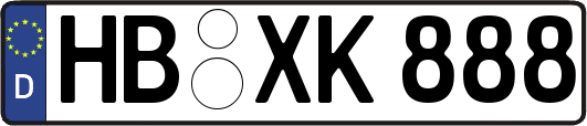 HB-XK888