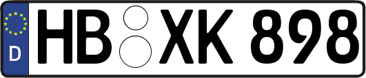 HB-XK898
