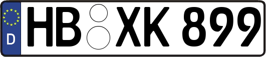 HB-XK899