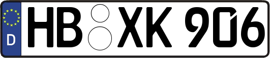 HB-XK906