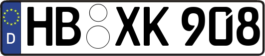 HB-XK908