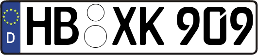HB-XK909