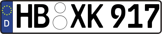 HB-XK917