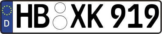 HB-XK919