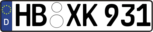HB-XK931
