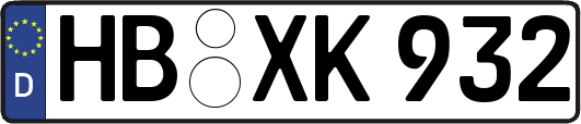 HB-XK932