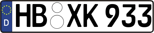 HB-XK933