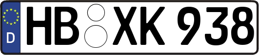HB-XK938