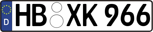 HB-XK966