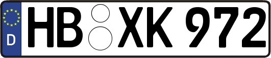 HB-XK972
