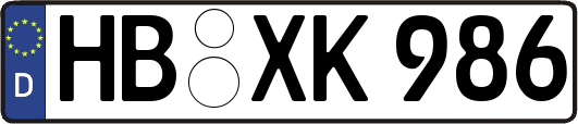 HB-XK986