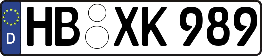 HB-XK989