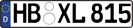 HB-XL815