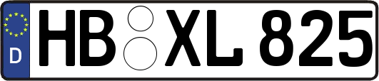 HB-XL825