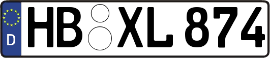 HB-XL874