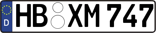 HB-XM747
