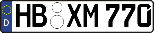 HB-XM770