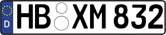 HB-XM832