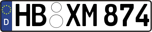 HB-XM874