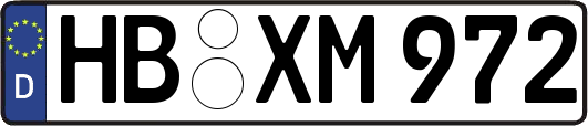 HB-XM972