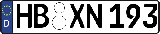 HB-XN193