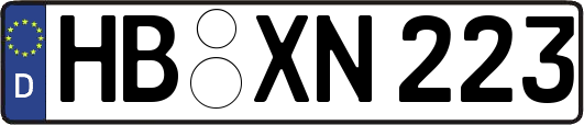 HB-XN223