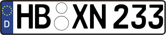 HB-XN233