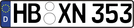HB-XN353