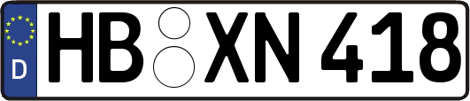 HB-XN418