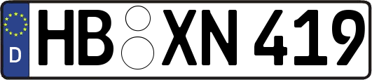 HB-XN419