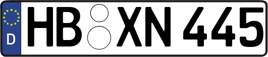 HB-XN445