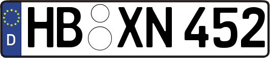 HB-XN452