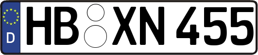 HB-XN455