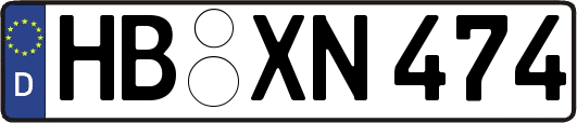 HB-XN474