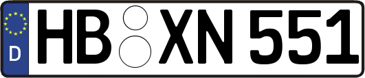 HB-XN551