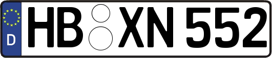 HB-XN552