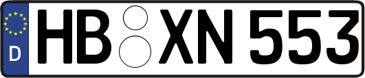 HB-XN553