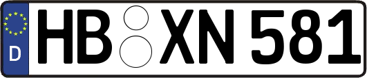 HB-XN581