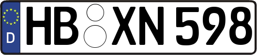 HB-XN598